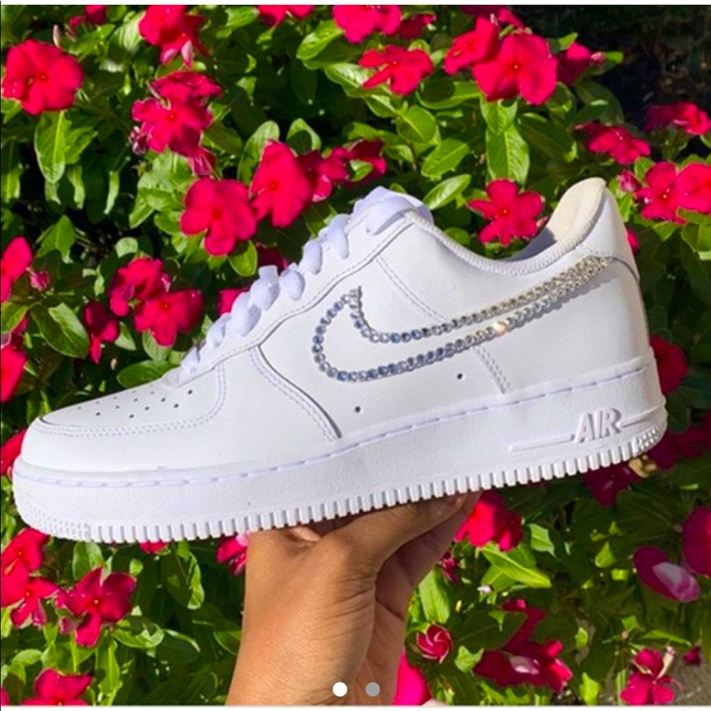 Custom rhinestone af1